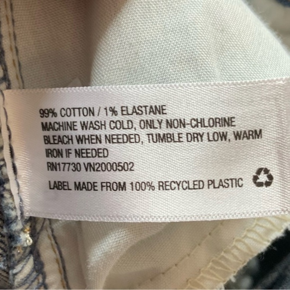 UNIVERSAL THREAD Women’s High Rise Vintage Straight Raw Hem Jeans Size 18 - Picture 11 of 14